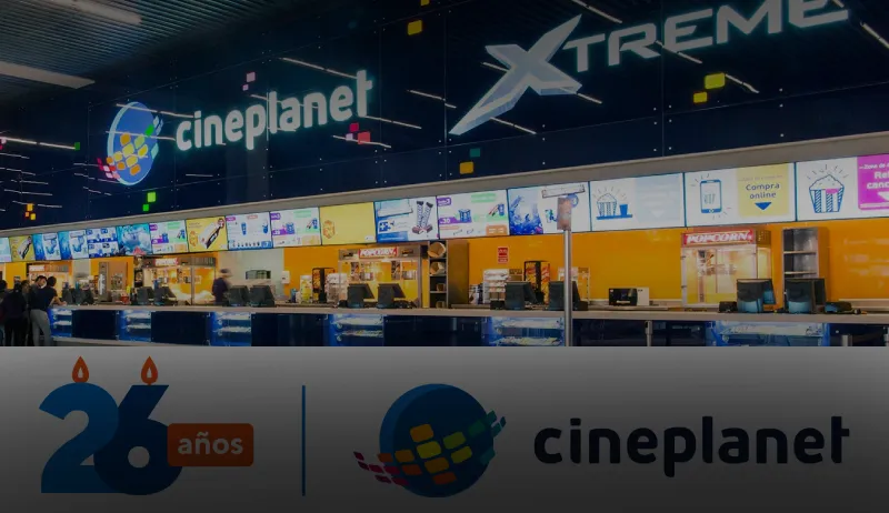 ¡Cineplanet cumple 26 años y lo celebramos contigo!