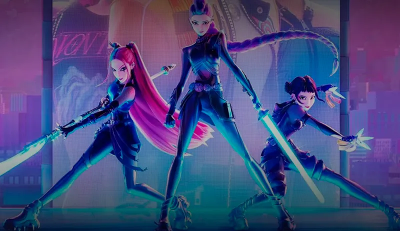 K‑Pop Demon Hunters: la película animada que supera a Drake y está en boca de todos