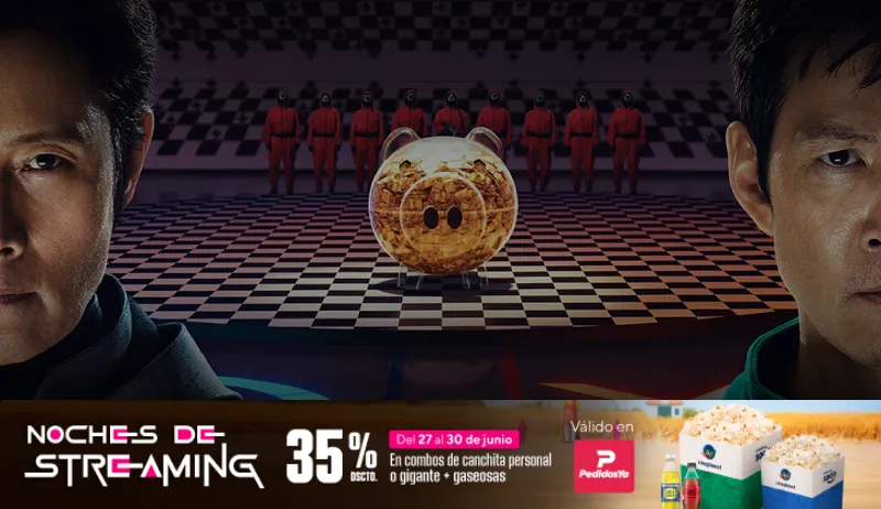 El juego del calamar 3: El final más esperado llegó... ¡A disfrutarlo con canchita Cineplanet!