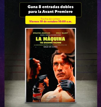 Sorteo de 8 entradas dobles al Avant Premiere de La Máquina
