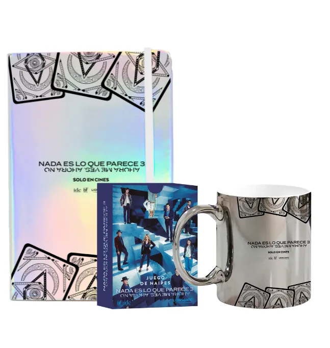 Sorteo de merch de Nada es lo que parece 3