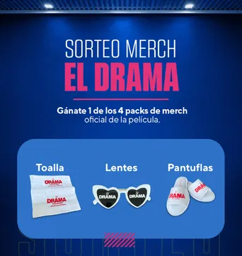 Sorteo de 4 packs de merch de THE DRAMA