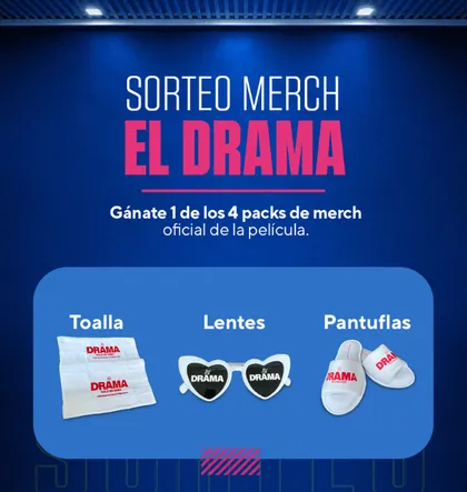 Sorteo de 4 packs de merch de THE DRAMA