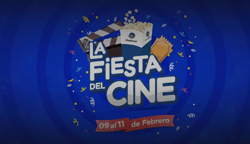 ¡Llega La Fiesta del Cine 2026! Entradas desde S/6.50